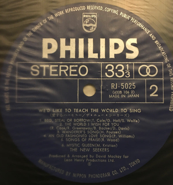 We'd Like To Teach The World To Sing