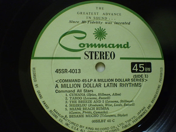 A Million Dollar Latin Rhythms