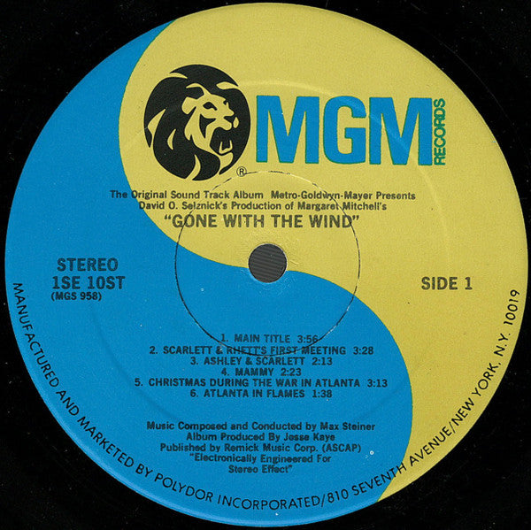 Gone With The Wind (Original Soundtrack Album)