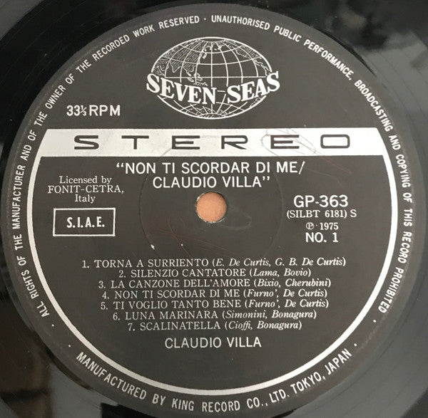 Non Ti Scordar Di Me