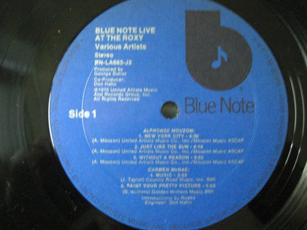 Blue Note Live At The Roxy