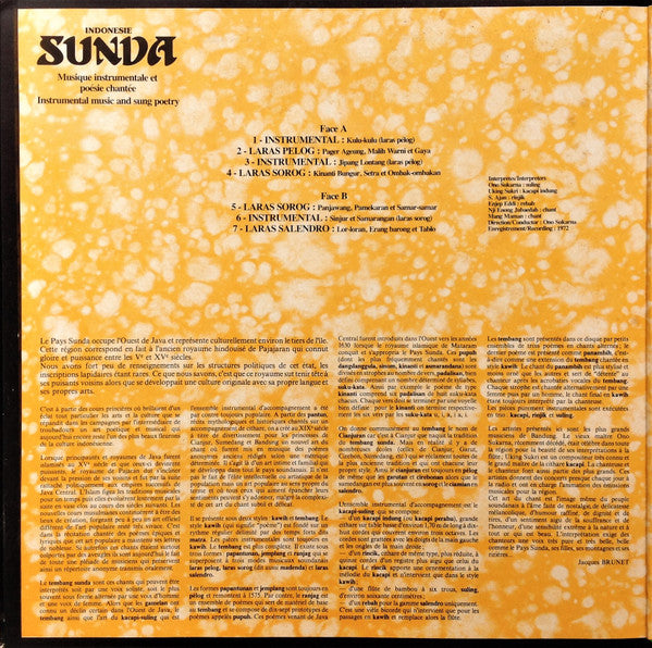 Indonésie Sunda