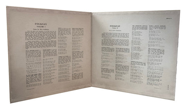 American Folksay Ballads And Dances Volumes I & II