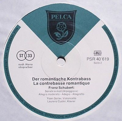 Der Romantische Kontrabass (La Contrebasse Romantique)
