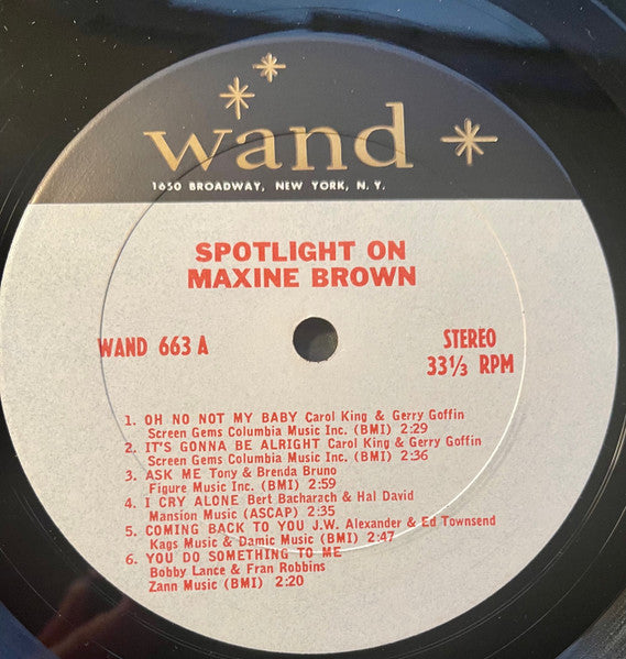 Spotlight On Maxine Brown