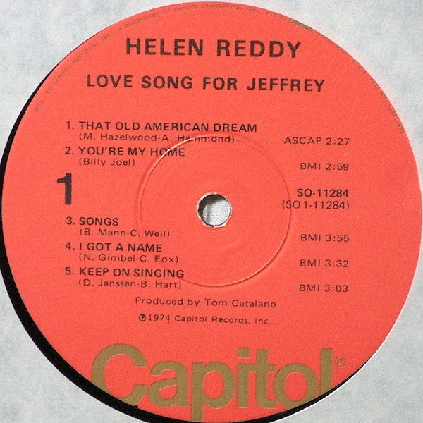 Love Song For Jeffrey