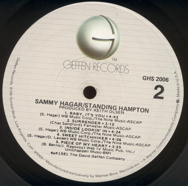 Standing Hampton
