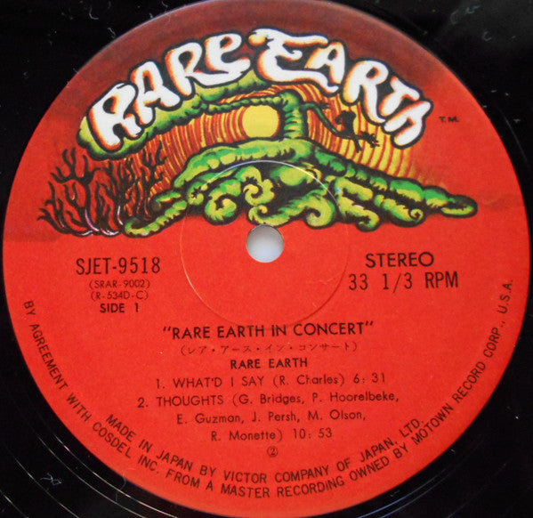 Rare Earth In Concert