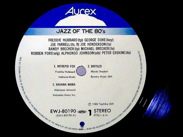 Aurex Jazz Festival '80 – Jazz Of The 80's