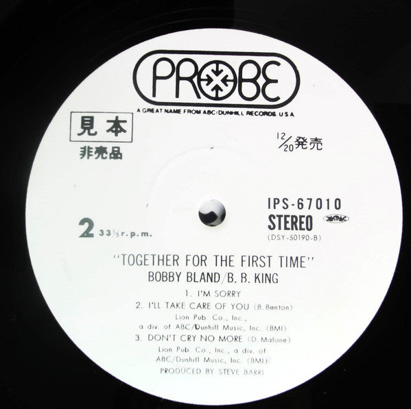 Together For The First Time... Live