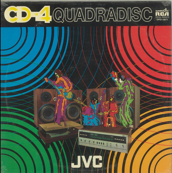 CD-4 Quadradisc JVC Presents The Spectacular Sounds Of CD-4
