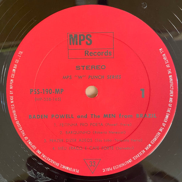 Baden Powell And The Men From Brazil