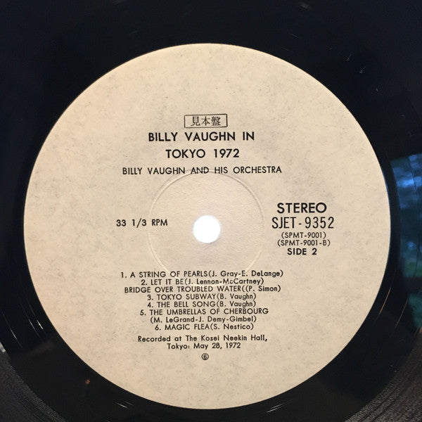 Billy Vaughn In Tokyo 1972