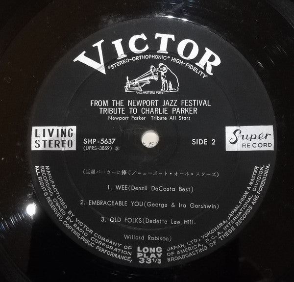 From The Newport Jazz Festival Tribute To Charlie Parker