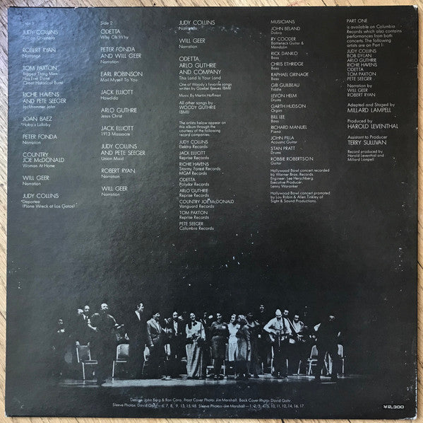 A Tribute To Woody Guthrie Part Two