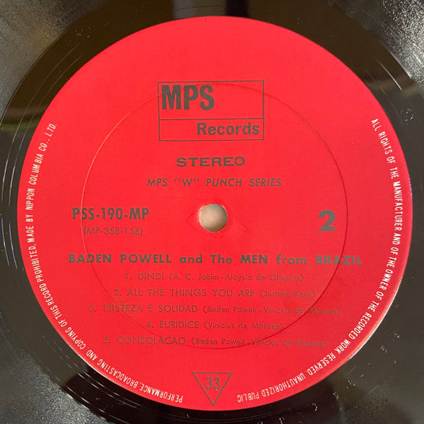 Baden Powell And The Men From Brazil