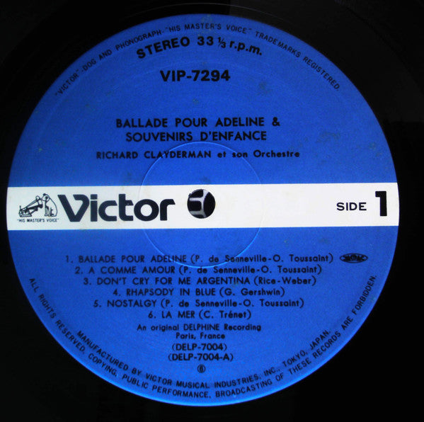 Ballade Pour Adeline & Souvenirs D'Enfance