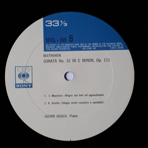 Sonata No.30 Op.109, Sonata No.31 Op.110, Sonata No.32 Op.111