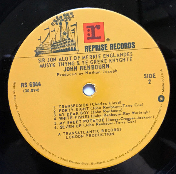 Sir John Alot Of Merrie Englandes Musyk Thyng & Ye Grene Knyghte