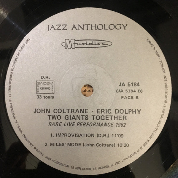Two Giants Together (Rare Live Performance 1962)