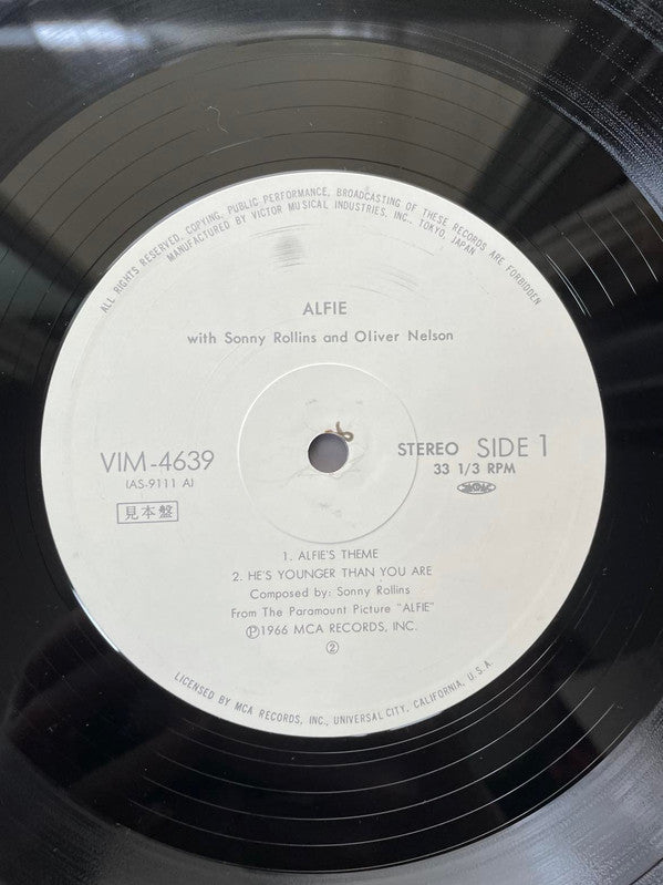 Original Music From The Score "Alfie"