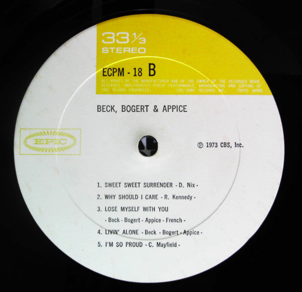 Beck, Bogert & Appice