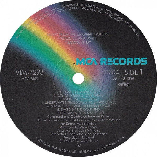 Jaws 3-D - Music From The Original Motion Picture Soundtrack