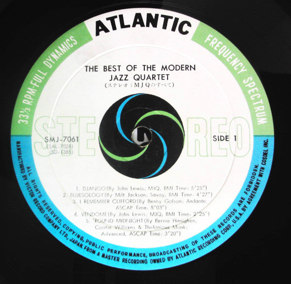 The Best Of Modern Jazz Quartet