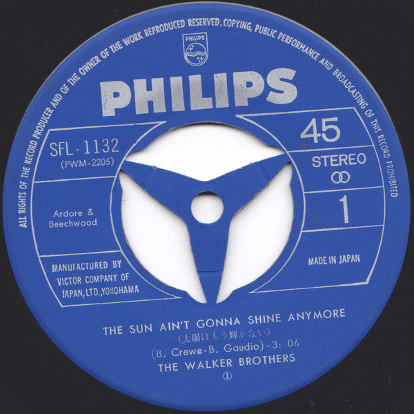 太陽はもう輝かない= The Sun Ain't Gonna Shine Anymore