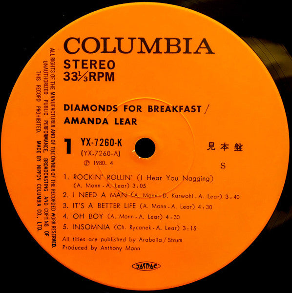 Diamonds For Breakfast