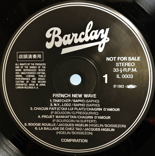 French New Wave - Musiques De Paris