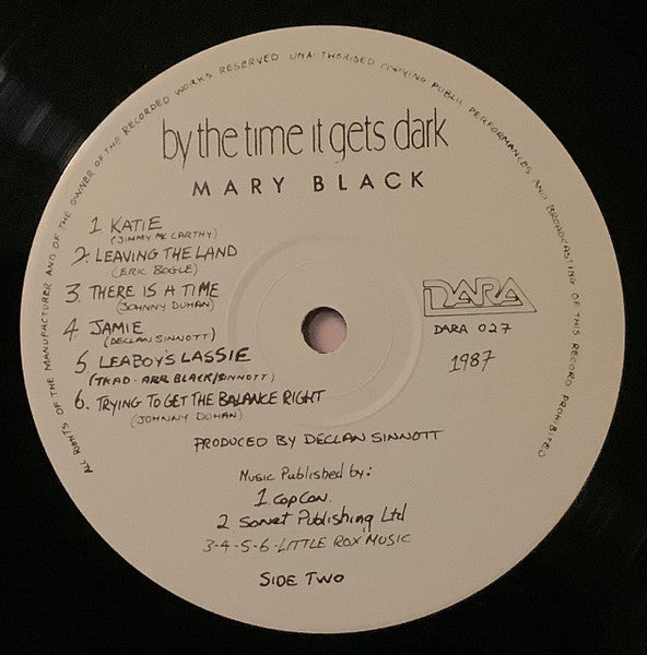 By The Time It Gets Dark