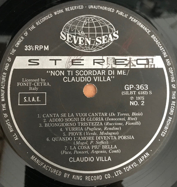 Non Ti Scordar Di Me