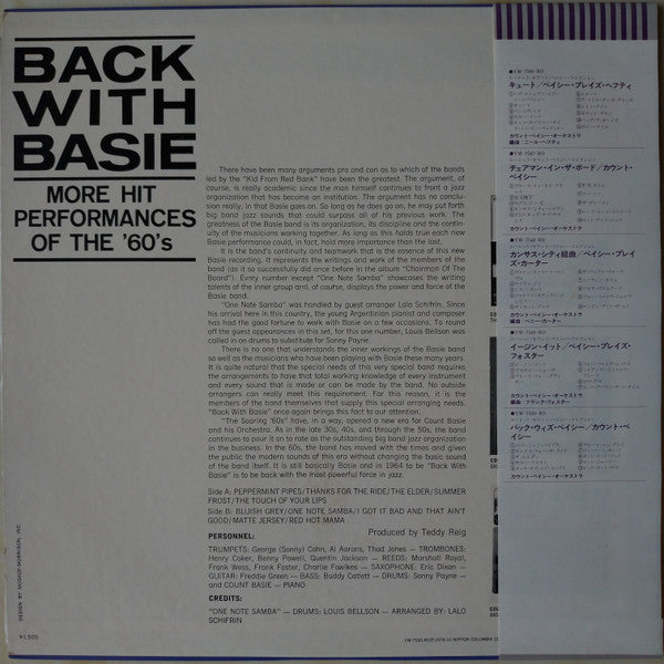Back With Basie