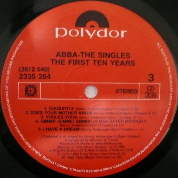 The Singles (The First Ten Years)