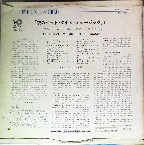 Bed Time Music / Blue Mood