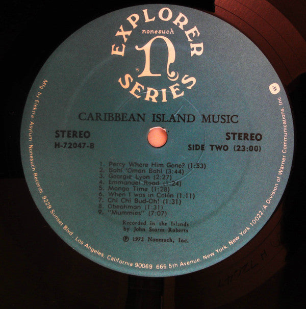 Caribbean Island Music, Songs And Dances Of Haiti, The Dominican Republic & Jamaica