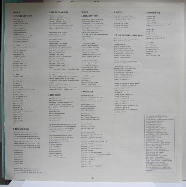 The Edgar Winter Album