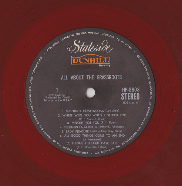 All About, The Grassroots = グラス・ルーツのすべて