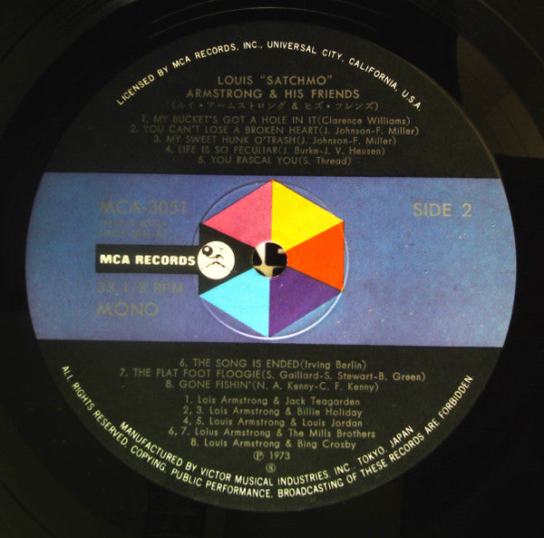 Louis "Satchmo" Armstrong And His Friends