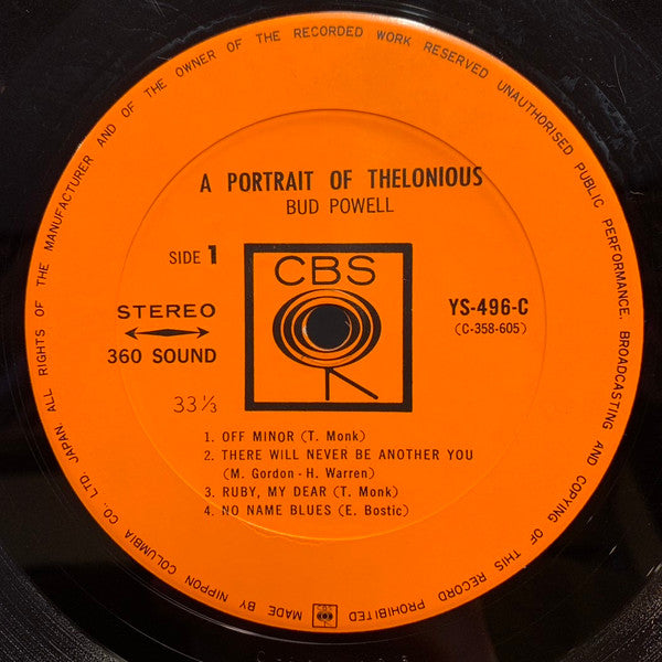 A Portrait Of Thelonious