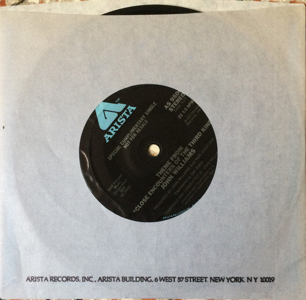 Close Encounters Of The Third Kind (Original Motion Picture Soundtrack)