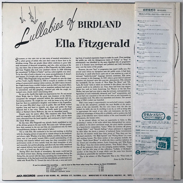 Lullabies Of Birdland