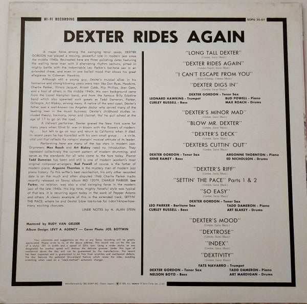 Dexter Rides Again