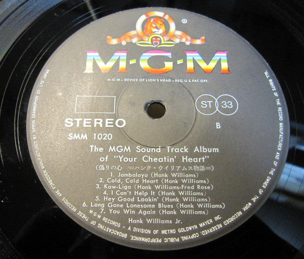 Your Cheatin' Heart (Original Motion Picture Sound Track)