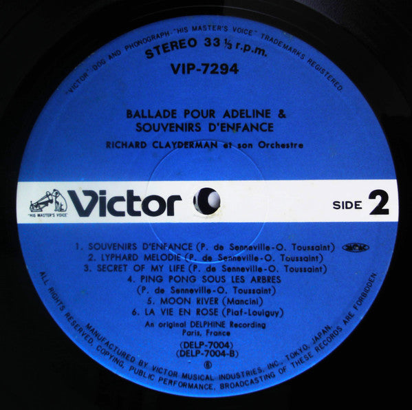 Ballade Pour Adeline & Souvenirs D'Enfance