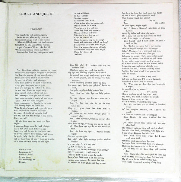 ロミオとジュリエット = Romeo & Juliet