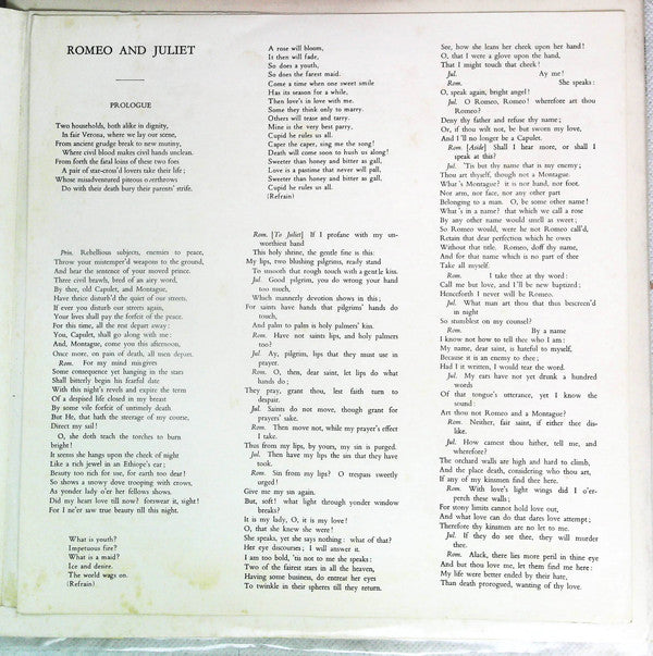 ロミオとジュリエット = Romeo & Juliet