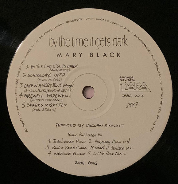 By The Time It Gets Dark