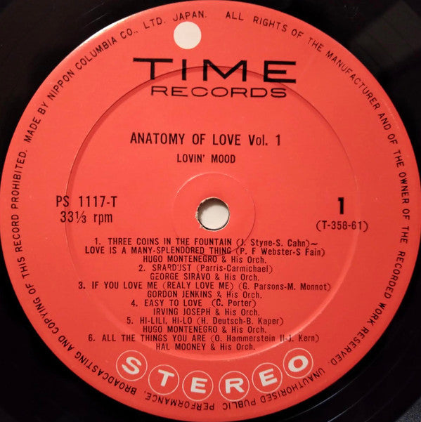 Anatomy Of Love Vol.1 (Lovin' Mood)